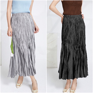 กระโปรงอัดพลีท🌀pleated skirt