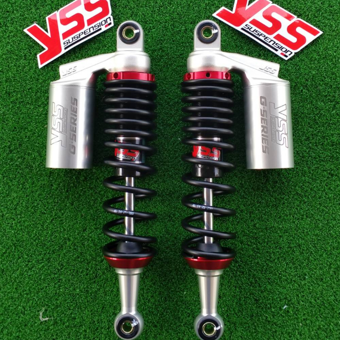 โช๊คyssแท้ (แก๊สแท้) G series โช๊คเวฟ สำหรับ waveยาว 340cm โช็ค yss แท้ G series Black YSS โช๊คหลังแ