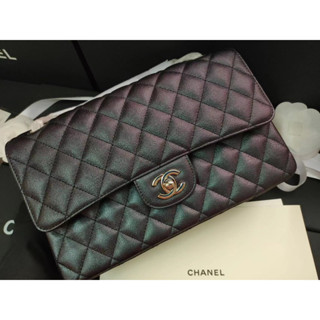 New Chanel classic size 25 cm full box set งานVIP ✈️