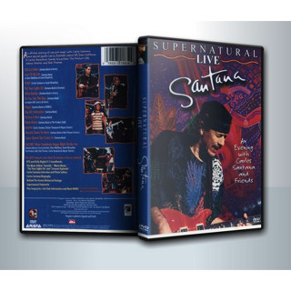 [ DVD ConCert มีปก+สกรีนแผ่น ] Supernatural Live Santana ( 1 DVD )