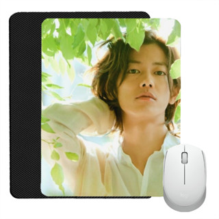 แผ่นรองเมาส์ Mouse Pad แผ่นรองเมาส์พิมพ์ลาย ซีรี่ย์ญี่ปุ่น ดาราญี่ปุ่น ซาโต้ ทาเครุ Satoh Takeru