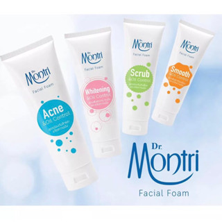 โฟมล้างหน้า ดอกเตอร์ มนตรี ขนาด 125 g. Dr.Montri Facial Foam