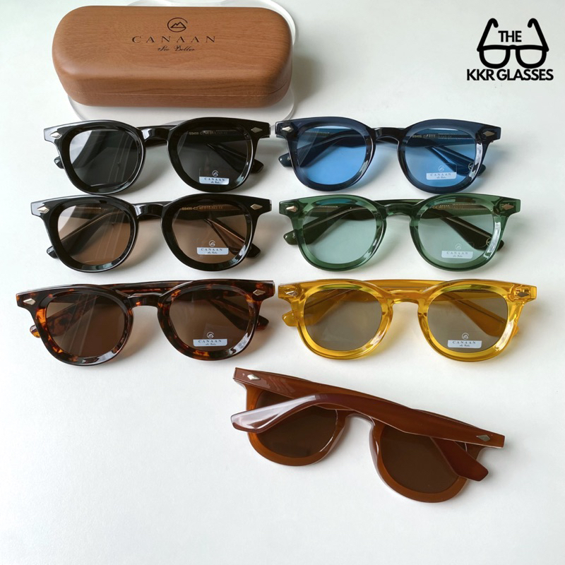 𝗖𝗔𝗡𝗔𝗔𝗡 แบรนด์แท้ ! แว่นกันแดด S5409 ป้องกันแสงแดด𝗨𝗩  ชายหญิงใส่ได้ (มีปลายทาง) - รูปที่ 2