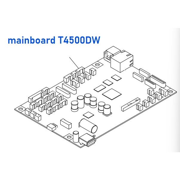 mainboard brother MFC-T4500DW แผงเมนเบอร์ดแท้ เครื่องปริ้นเตอร์บราดอร์ MFC-T4500DW