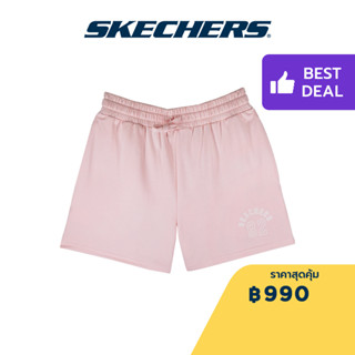 Skechers สเก็ตเชอร์ส กางเกงขาสั้นผู้หญิง Women Knit Shorts - SL223W118-00VF