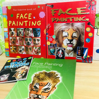 รวมปก FACE PAINTING ปกแข็ง ปกอ่อน มือสอง-ak0