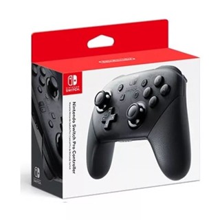 Nintendo Switch : PRO CONTROLLER BLACK ของแท้100% *มีกล่องกับสายชาร์จแท้ๆ