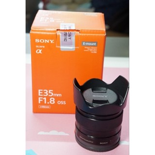 [ส่งต่อ][ผ่อน 0%] Sony SEL35F18 E 35 F1.8 oss สภาพดีมาก ไม่รา ไม่ฝ้า ไม่ตก ไม่บิ่น (ประกันให้ 30 วัน)