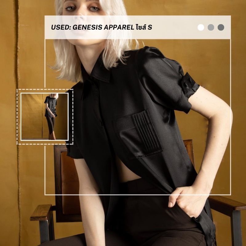 USED เสื้อเชิ้ต Genesis Apparel