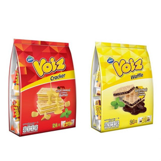 วอยซ์  Voiz Cracker Creamy Butter / Voiz Waffle Choco Crispi…