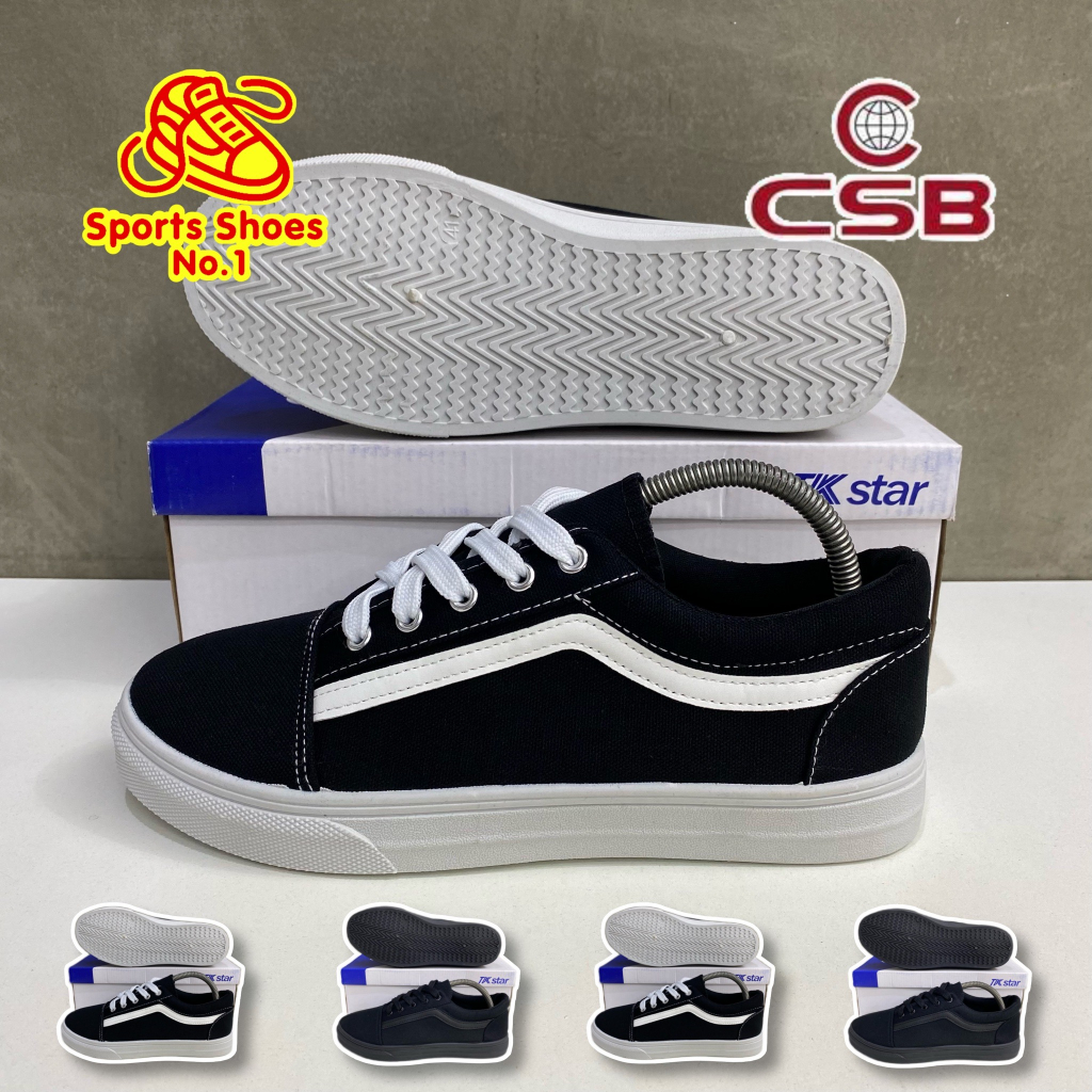 รองเท้าผ้าใบ TK STAR รุ่น ZB71505 ขนาด 40-45 พร้อมส่ง!!