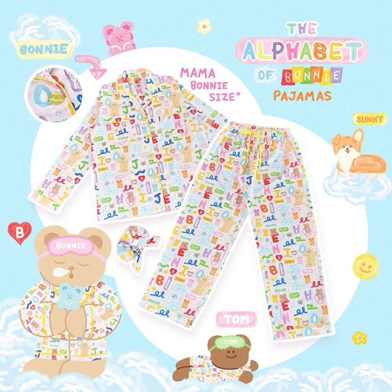 Hej bonnie pajamas ชุดนอน