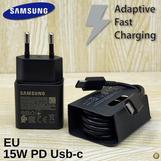 ที่ชาร์จ Samsung 15W Usb-C to Type-C การชาร์จด่วนแบบพิเศษ สำหรับ ซัมซุง หัวชาร์จ (Eu) สายชาร์จ 1-2 เมตร