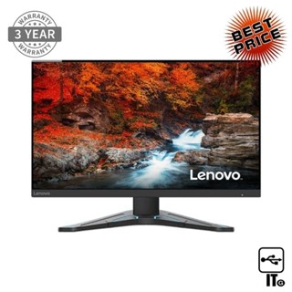 Monitor 23.8 LENOVO G24-20 (IPS, HDMI, DP) FREESYNC 144Hz ประกัน 3Y จอคอม จอมอนิเตอร์ จอคอมพิวเตอร์