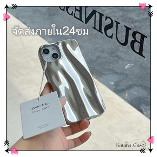 🎐จัดส่งภายใน24ชม🎐เคส for iPhone 11 14 Pro Max Case for iPhone 12 13 ป้องกันการตก การป้องกัน ชุบไฟฟ้าระลอกน้ำ ระดับสูง