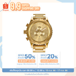 Nixon The 51-30 NXA083502-00 นาฬิกาข้อมือผู้ชาย All Gold