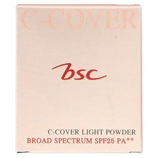 BSC C - COVER LIGHT POWDER SPF25 PA+++ 10g รีฟิล C1 ผิวขาว (8852525909311)