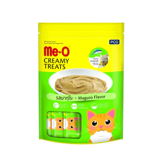 Me-o creamy treat มีโอ ขนมแมวเลีย แพ็ค 20ซอง ใน1ชุด