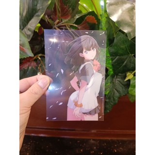 Photo card clear จากภาพยนตร์เรื่อง Gridman Universe