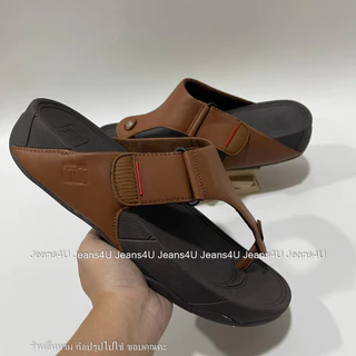 [พร้อมส่ง] รองเท้าแตะผู้ชาย แบบหนีบ สายหนัง ลายเข็มขัด ใส่สบาย