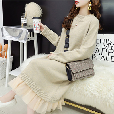 DD701 ชุดเดรสไหมพรม ทรงตรง ชายระบาย เนื้อผ้านุ่มมากค่ะ แฟชั่นสไตล์เกาหลี ใส่สวยดูแพง Hiso พร้อมส่งทันทีจากไทย - รูปที่ 6