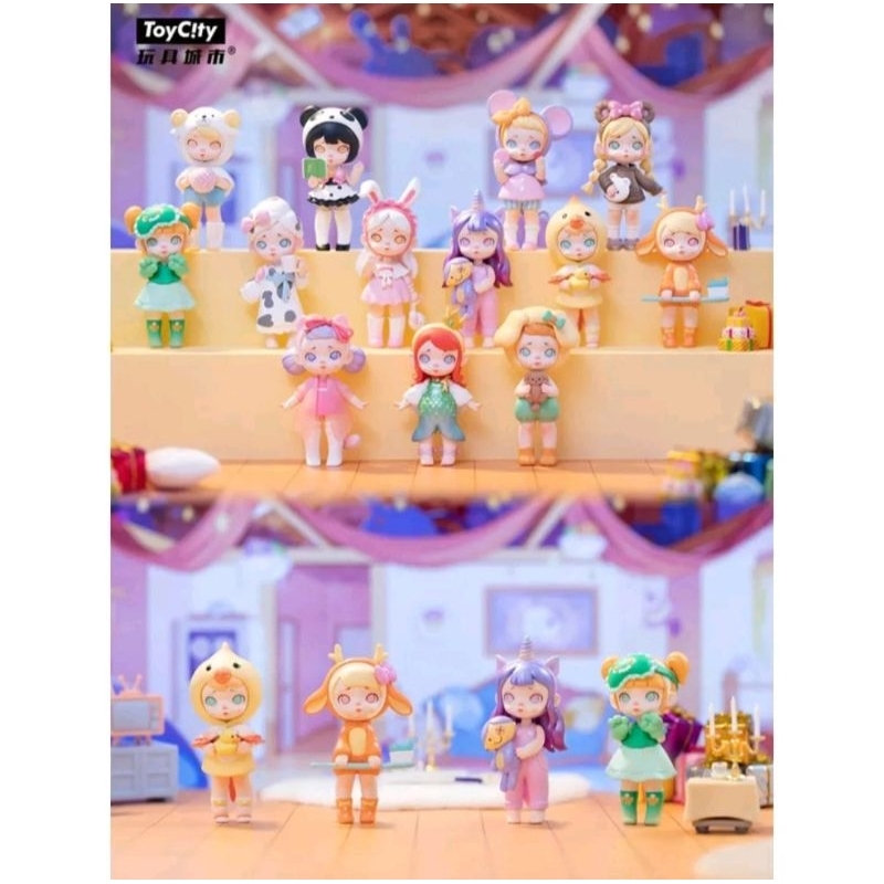 (พร้อมส่งในไทย) "เลือกตัว"แกะเช็คการ์ดไม่แกะซอง TOYCITY Laura Pajamas Series
