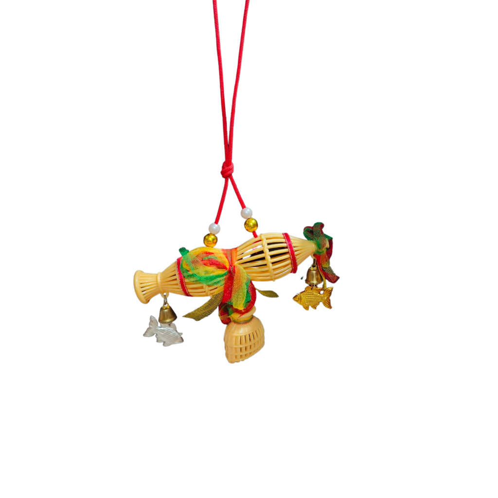 ไซดักทรัพย์ เรียกทรัพย์ มงคล ห้อยหน้ารถ หน้าร้าน สำนักงาน ออฟฟิศ บริษัท ขนาด ยาว 13.5 เซนติเมตร สูง 7.5 เซนติเมตร - รูปที่ 7