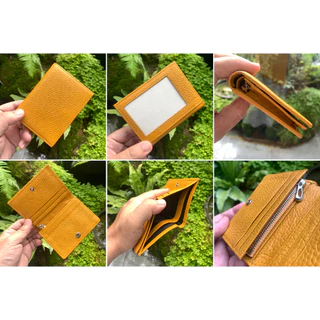 ร้านไทย💓กระเป๋าสตางค์ หนังวัว หนังนิ่มมาก🔥 กระเป๋าบัตร ใบเล็ก Wallet Card Holder S9-99 se