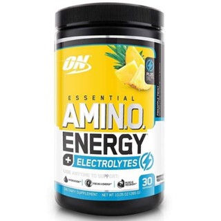 [93บ.โค้ด 10DDXSEPW3 ] OPTIMUM NUTRITION AMINO ENERGY + ELECTROLYTES PINEAPPLE TWIST - 30 SERVINGS