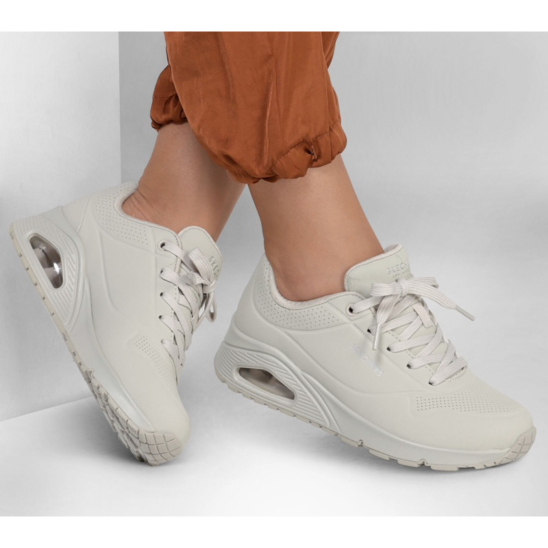 Skechers uno-stand on air off white (no box)