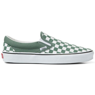 VANS SLIP ON CHECKERBOARD THEORY DUCK GREEN สินค้ามีประกันแท้