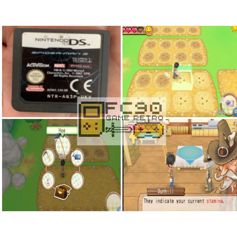 ตลับเกมฮาร์เวสมูน Harvest Moon 3D: A New Beginning [3DS] ตลับมือสอง สำหรับนักสะสมเกมเก่ายุค90