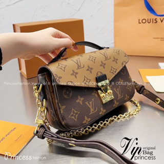 LV Pochette Métis East West / LV Metis Bag พร้อมส่ง 5 สี กระเป๋าสะพายทรงพอช คลาสสิค ดีไซน์เรียบหรู งานสวยเป๊ะ