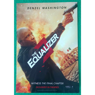 มินิโปสเตอร์ จากหนัง The Equalizer3 มัจจุราชไร้เงา3