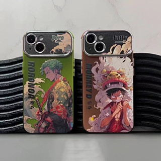 🎁ส่งของขวัญ🎁เคสไอโฟนการ์ตูน zoro เคสไอโฟน 15Pro max cool เคส for iPhone 15 14 13 12 11 15plus 13Pro 12Pro max case Luffy