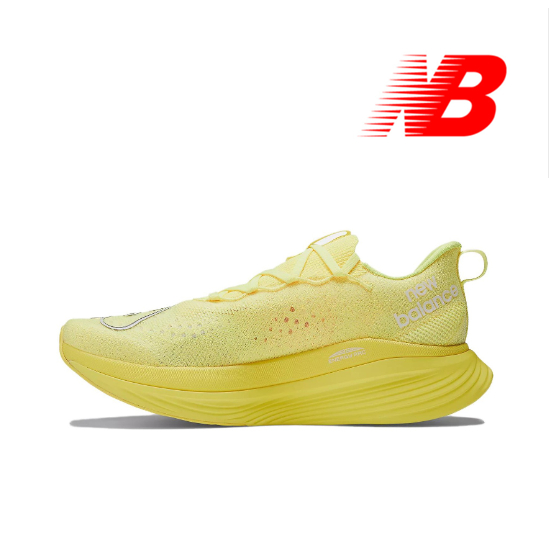 New Balance NB FuelCell SuperComp Elite v3 low top running shoes. yellow