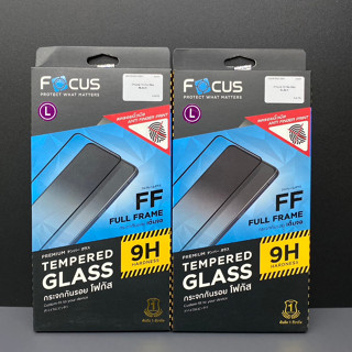 Focus ฟิล์มกระจกกันรอย เต็มจอ แบบด้าน สำหรับ iPhone 15 / 15 Plus/ 15 Pro / 15 Pro Max ขอบสีดำ