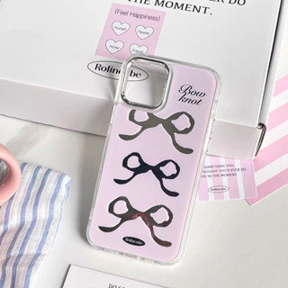 Rolincube original bow mirror iPhone case