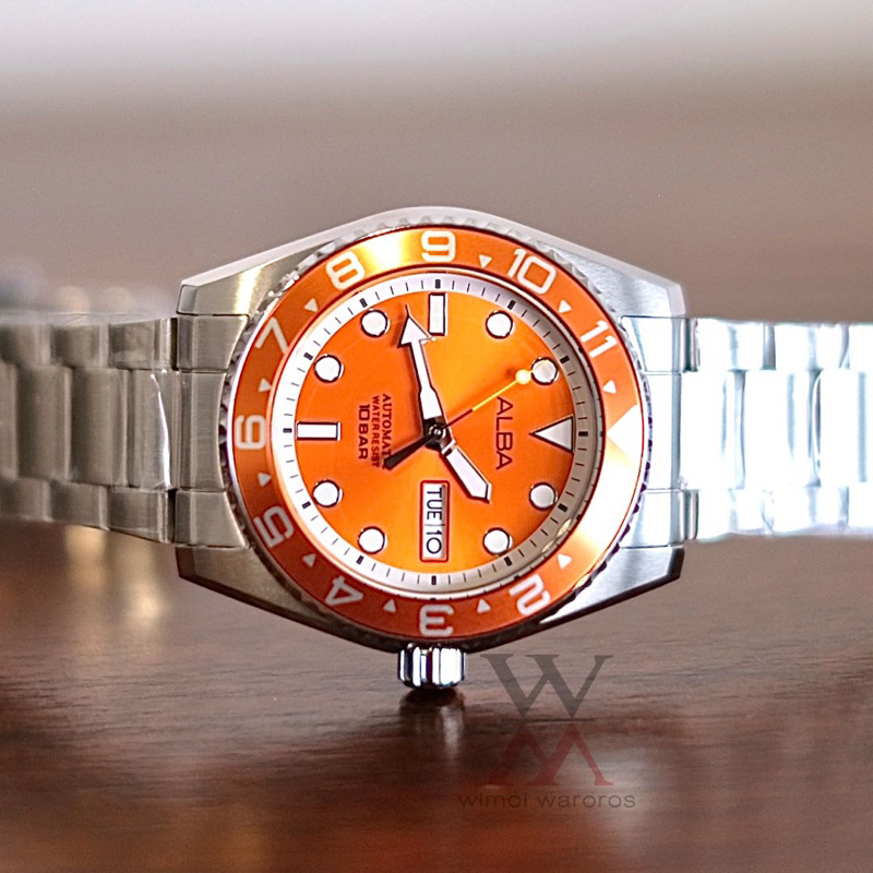 นาฬิกา ALBA รุ่น AL4511X (ส้ม) Orange - SPORTIVE THAILAND CREATION