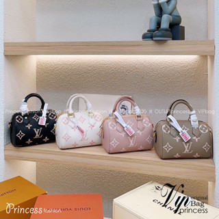 L-V Speedy Bandouliere 20 Bicolor Monogram Bag / L-V BAG พร้อมส่ง 4 สี Rare item น้องกระเป๋าทรงหมอนไซส์น่ารัก