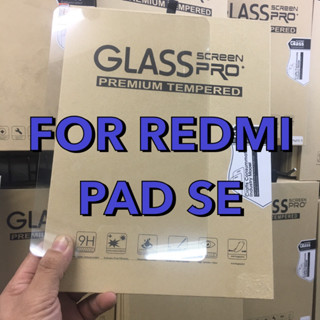 XIAOMI REDMI PAD SE ฟิล์มกระจกกันรอย ฟิล์มกันรอย ฟิล์มกันรอยหน้าจอ ฟิล์มกระจกนิรภัย แบบใส เต็มจอ FOR XIAOMI REDMI PAD SE