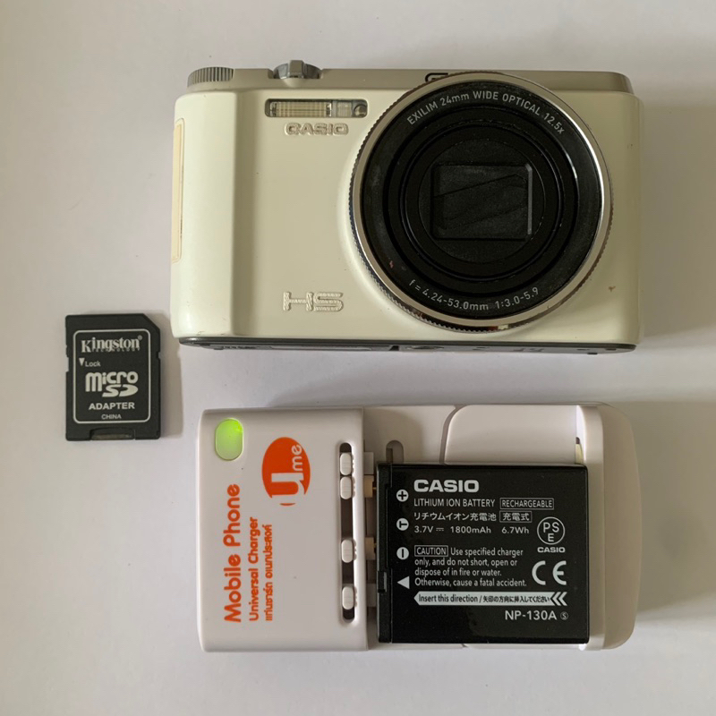 Casio Exiim (HS )EX-ZR1500 Camera กล้องมือสอง ใช้งานปกติ กล้องเซลฟี่ฟรุ้งฟริ้ง ถ่ายภาพสวย รุ่นยอดนิย