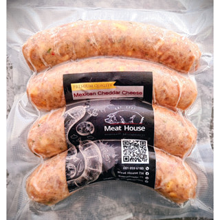 Mexican Cheddar Cheese Sausages 400gr - ไส้กรอกสูตรเม็กซิกันเชดด้าชีส