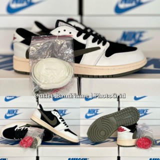 รองเท้า Nike AJ1 Low Travis Scott Cactus Jack ใส่ได้ทั้ง ชาย หญิง [ ของแท้💯 พร้อมส่งฟรี ]