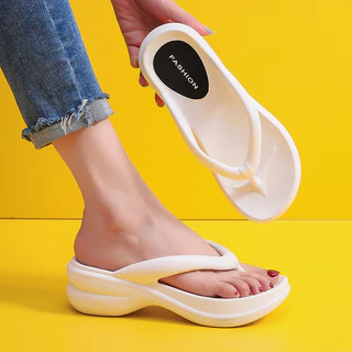 soft slippers รองเท้าแตะ EVA พื้นหนา นิ่ม เบา ใส่สบาย กันน้ำกันลื่น เหมาะสำหรับใส่ในบ้านและในห้องน้ำ คลายปวดเมื่อยเท
