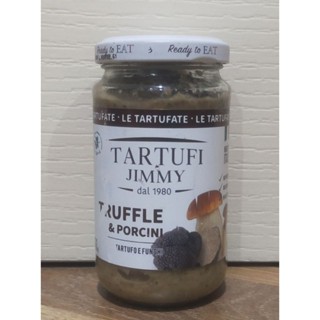 ทาร์ทูฟิ จิมมี ซอสเห็ดรวมผสมเห็ดทรัฟเฟิล tartufi jimmy truffle&amp;porcini 180g