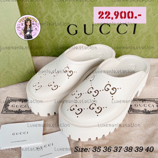 👜: New!! Gucci Sandals พื้นหนา 35,36,37,38,39‼️ก่อนกดสั่งรบกวนทักมาเช็คสต๊อคก่อนนะคะ‼️