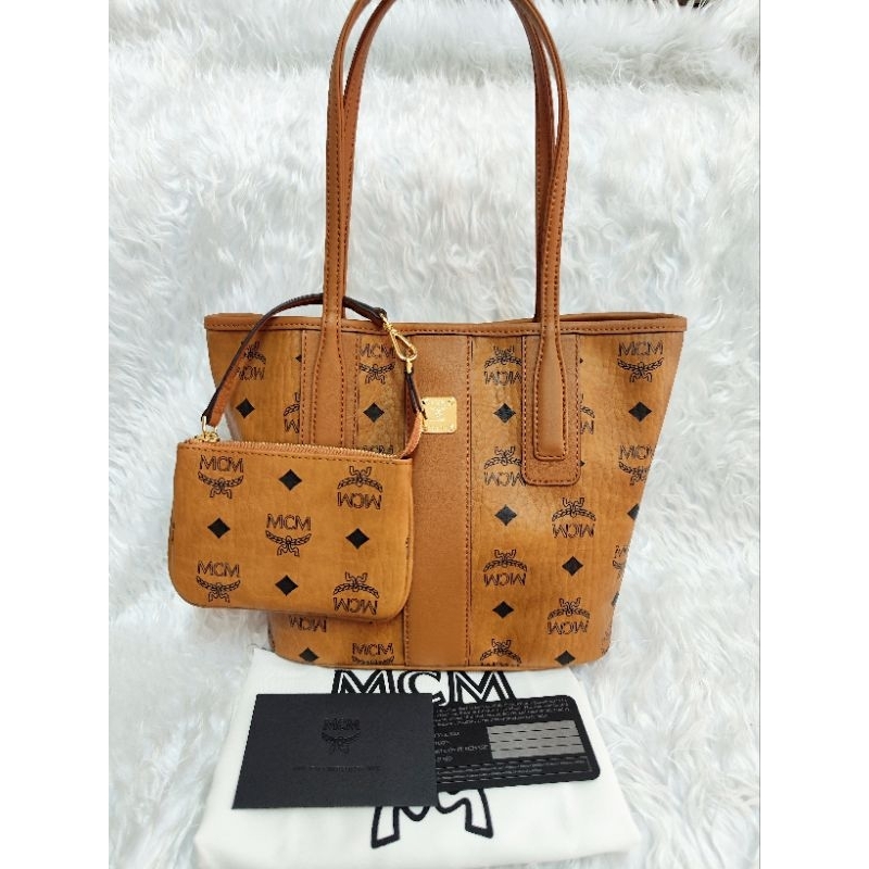 New Mcm mini tote รุ่นใหม่ แม่+ลูก