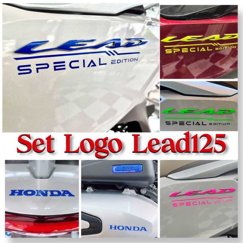 Lead125 สติ๊กเกอร์ Logo Lead125 (ปี2018-2023) / set Logo125