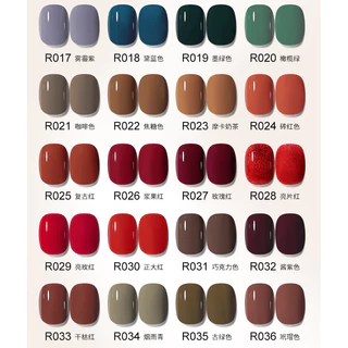 สีเจล ZHIYAYA สีทาเล็บคุณภาพดี สีสวยขัด ทาง่าย กลิ่นไม่ฉุน รหัส R-01-48 ขนาด 8ml.🌈พร้อมส่งในไทย 🌈